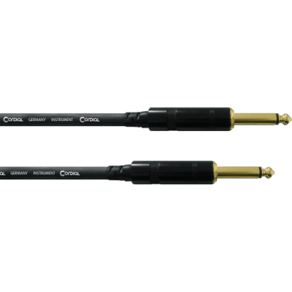 Cordial CCI3PP Jack-Jack droit doré 3m