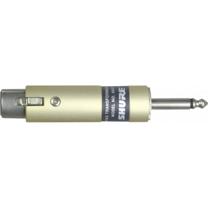 Shure A85F Transfo de niveau microphone 24DB