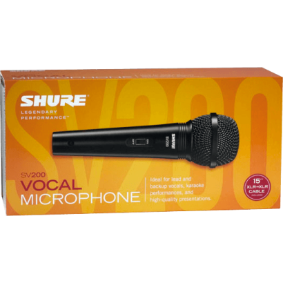 Shure SV200 Micro Voix Cardioïde dynamique 