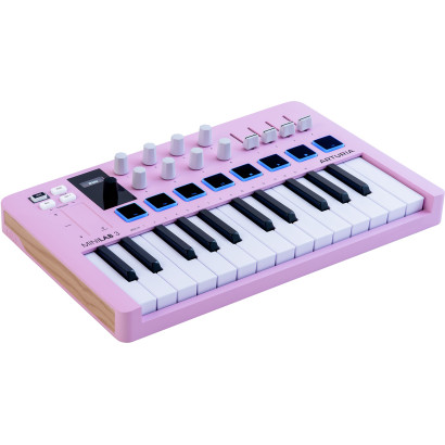 Arturia Clavier maitre Minilab 3 Rose Quartz
