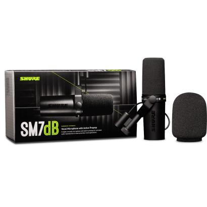 Shure SM7dB avec préamp