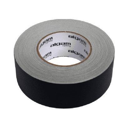 ALGAM LIGHTING Rubans adhésifs toilés Gaffer Noir Mat
