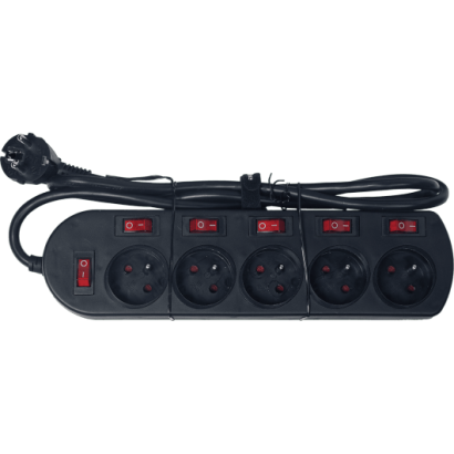 Algam Lighting Multiprise avec 5 prises avec...