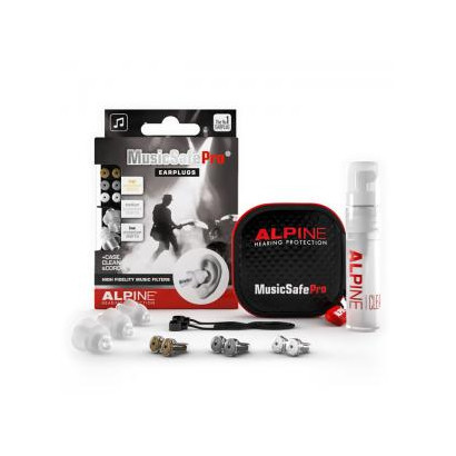 ALPINE Bouchons Oreilles MusicSafe Pro Transparent