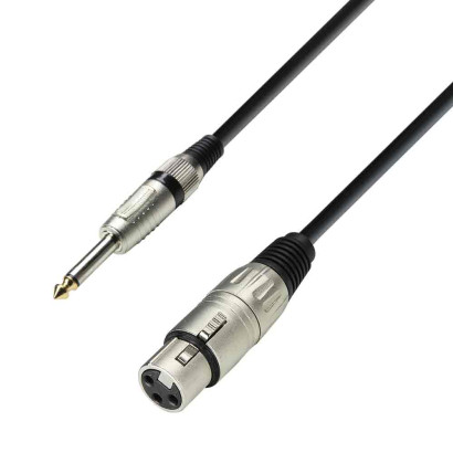 Adam Hall Jack Male mono- XLR Femelle 6m