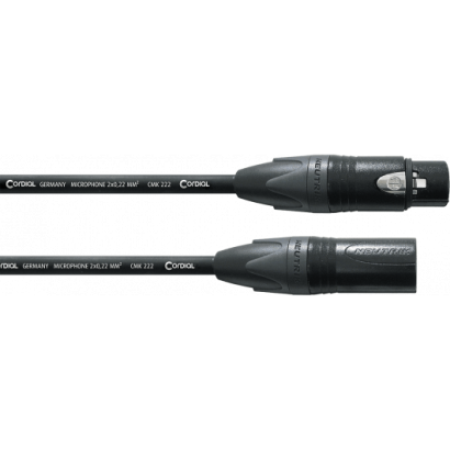 Cordial Neutrik XLR mâle vers XLR Femelle 3m