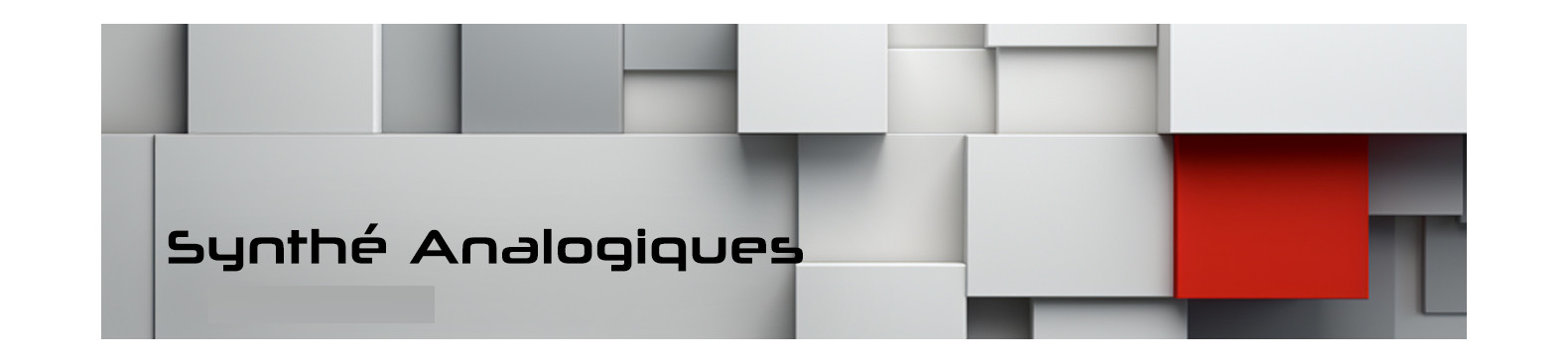 Synthé Analogiques